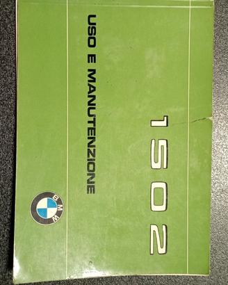 BMW 1502 uso e manutenzione