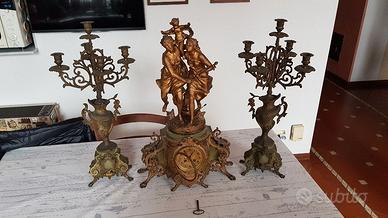 Trittico con orologio fine XVIII secolo