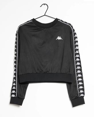 Felpa corta donna Kappa