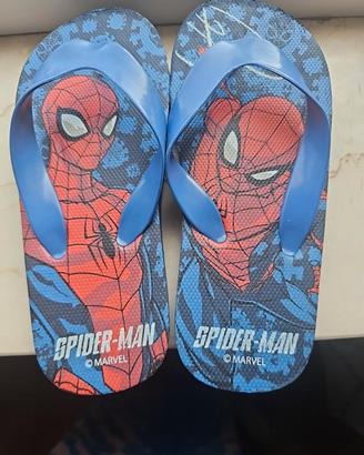 infradito spider man marvel per bambino
