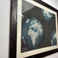 Quadro ti ascolto terra di luciana vettorel