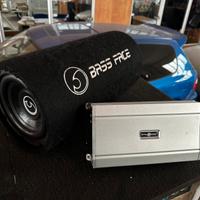 Amplificatore Ipnosis + Subwoofer Bassface
