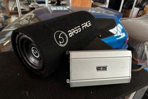 Amplificatore Ipnosis + Subwoofer Bassface