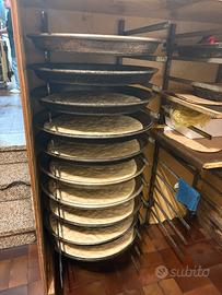 Padelle pizza professionali