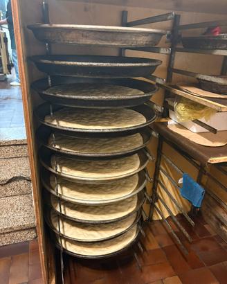 Padelle pizza professionali