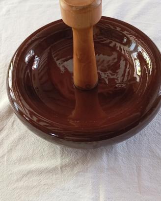 portafrutta in ceramica 