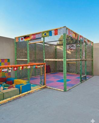 Campetto Multisport Professionale + Area Soft Play
