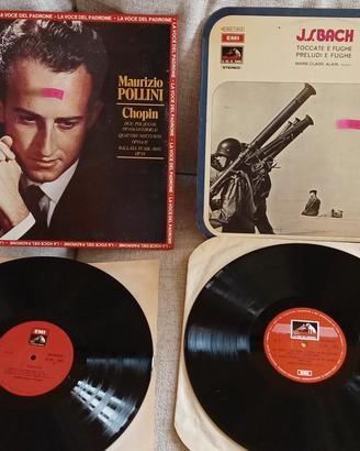 Vinili Bach e Chopin