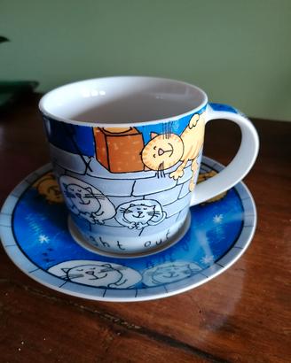 Tazza in porcellana 