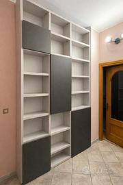 Libreria moderna con ante - h 290 cm - come nuovo