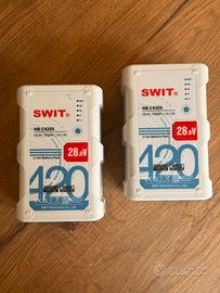 2x Swit Batteria V-mount 500W - HB-C420S
