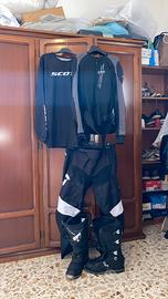 tuta da cross completa