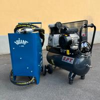 Kit Sabbiatrice Ariane + elettrocompressore CMP28
