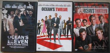 DVD Ocean Eleven Twelve Thirteen trilogia