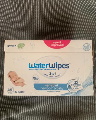 Water wipes sensitive