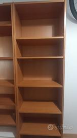 Libreria Billy Ikea betulla larghezza 60 cm