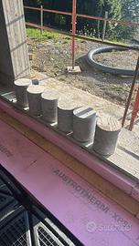 Cilindri di cemento armato diametro 200