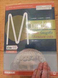 Libro MUNDUS 2 storia geografia educazione civica