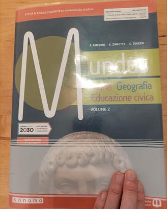 Libro MUNDUS 2 storia geografia educazione civica