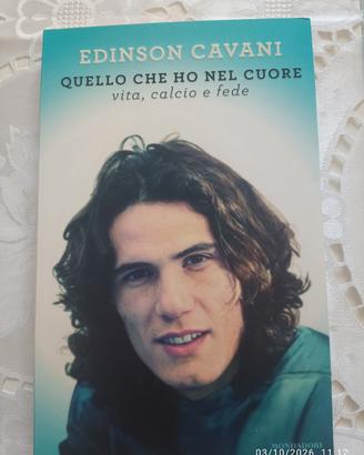 Libro EDINSON CAVANI SSC NAPOLI 