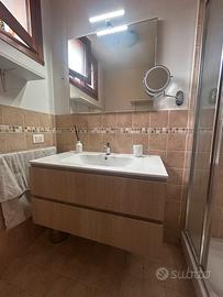 Mobile bagno con specchio