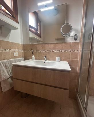 Mobile bagno con specchio
