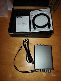 Fosi audio k5 pro DAC + amplificatore eq nuovo