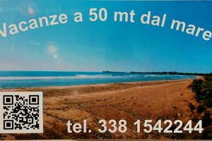 Appartamento 6 posti a 50 m dal mare