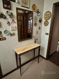 CONSOLLE VINTAGE CON SPECCHIERA ANNI 50/70