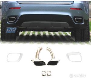TERMINALI SCARICO POSTERIORIBMW X6 E71 E72 08-14 
