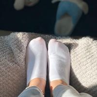 Calzini usati, donna