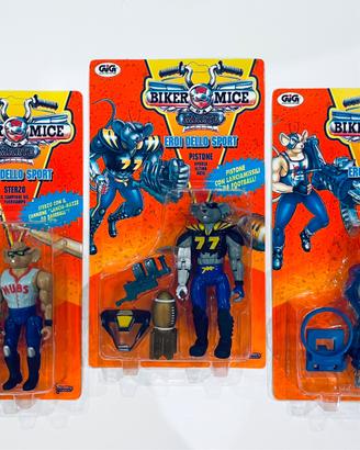 ✅ BIKER MICE FROM MARS 1994 TURBO VINNIE PISTONE