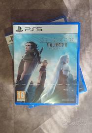 crisis core final fantasy vii reunion gioco ps5 ed