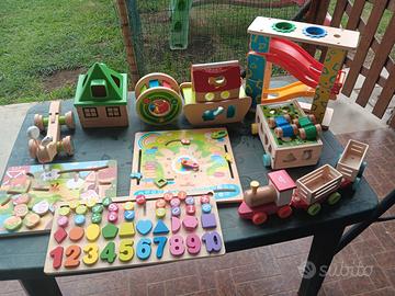 giochi  in legno