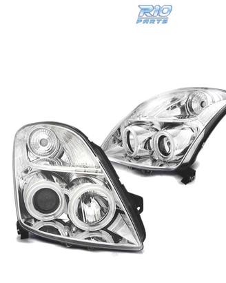 FARI SUZUKI SWIFT 05-10 ANGEL EYES CCFL CROMATI