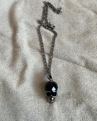 Collana Swarovski Teschio
