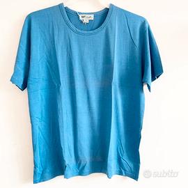 Maglietta da donna blu