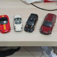 modellini auto set 4 pezzi Bburago scala 1/43