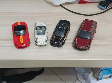 modellini auto set 4 pezzi Bburago scala 1/43