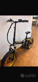Bici elettrica mini max argento