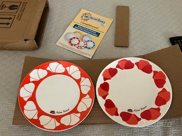 2 Tazze + 2 piatti Mulino Bianco "papaveri" 2026