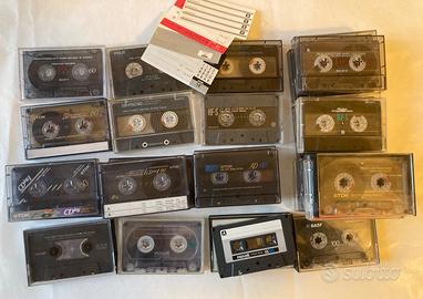 Lotto Musicassette riutilizzabili