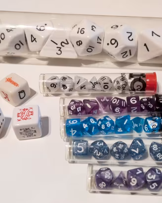 RPG Dices: Jumbo e Mini set