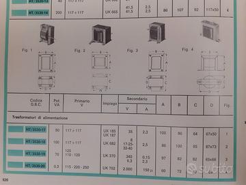 Trasformatori vintage GBC