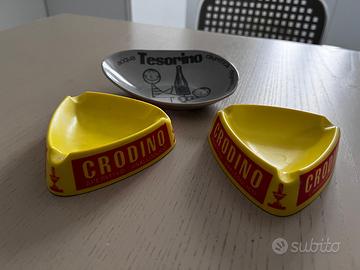 Posacenere anni Vintage TESORINO /CRODINO