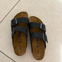 birkenstock in pelle opaca donna
