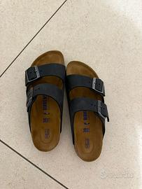 birkenstock in pelle opaca donna