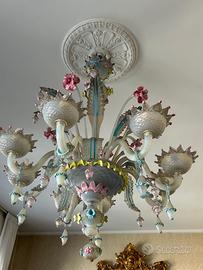 Splendido Lampadario originale di Murano Vintage