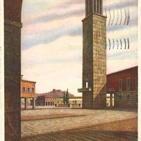 cartolina 1941 Sabaudia Dandolo Bellini