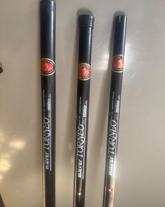 SET CANNA da pesca MAVER TORNEO reglass